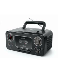 Radio Cd MP3 Portátil Nevir Nvr-480Ub Blanca Bluetooth